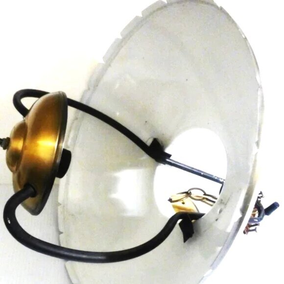 bsm COPPER LIGHT FIXTURE Hanging Light Fixture Vintage Hanging Light Copper Lamp - Picture 4 of 16